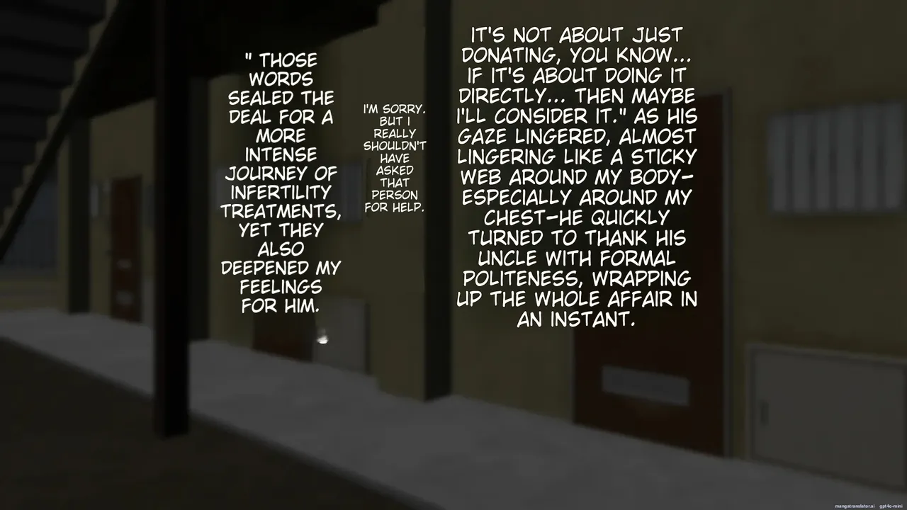 My wife stayed in my uncle's room to try to get pregnant Chapter 1 - page 9